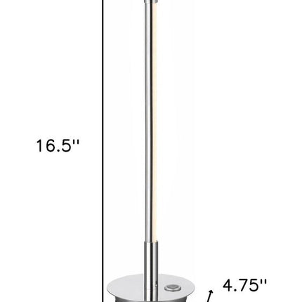 17" Silver Novelty Table Lamp