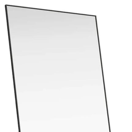 70" Black Metal Framed Standing Mirror
