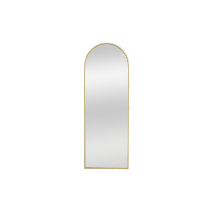 70" Gold Metal Arch Wall Mounted Leaning Or Freestanding Framed Full Length Mirror