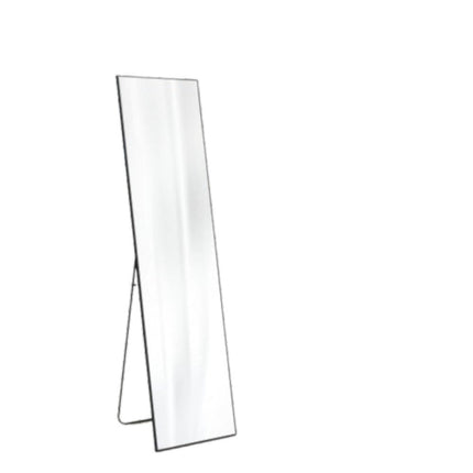 59" Black Metal Framed Standing Mirror