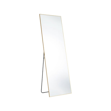 63" Gold Metal Freestanding Framed Standing Mirror