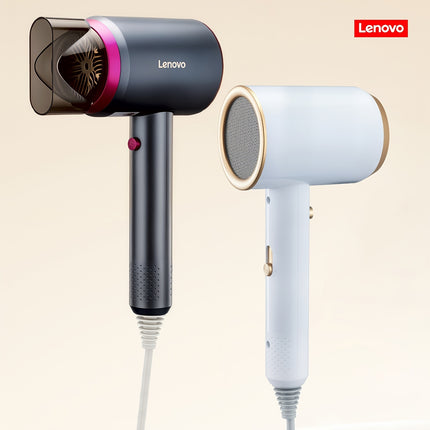 Lenovo Hair Dryer, Fast Drying, Multi-Speed Settings, Hot & Cold Air Switch, Low Noise, Overheat Protection,