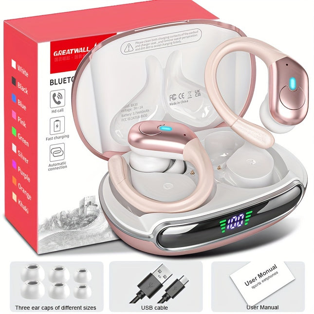 Wireless Earphones TWS Headphones HiFi Music Stereo Sport Noise reduction Headset