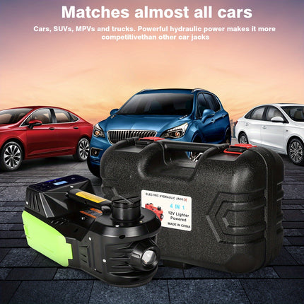 4in 1  Jack Kit 12V 5T Electric  Jack Stand,  Lift Floor Jack,