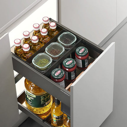 21" Black Stainless Steel Kitchen Cabinet Insert