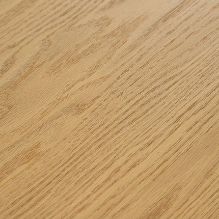 86" Natural Wood Double Pedestal Base Oval Dining Table