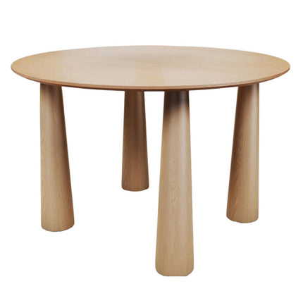 67" Natural Solid Wood Oval Dining Table