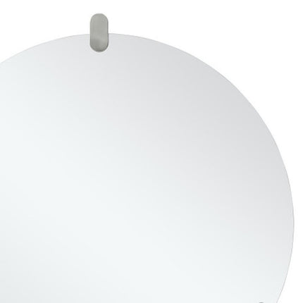 47" Clear Round Frameless Accent Mirror