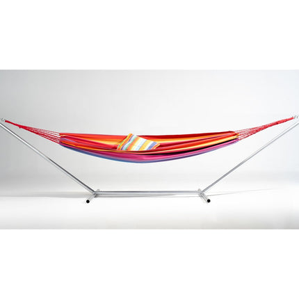 Pink Lavender Striped Single Spreader Bar Hammock