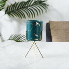 Dark green large / Gold shelf