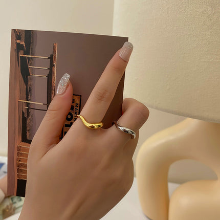 Simple-line Ring For Women Creative Design