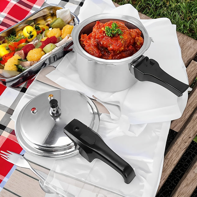 5 Litre Home Dual Handle Aluminum Cooker Kitchen Catering Cookware, Cooking Utensil Set