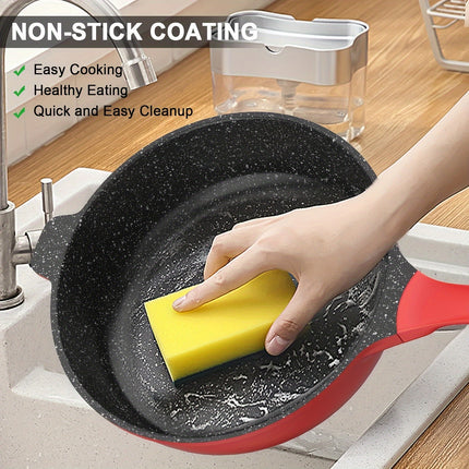 Pots And Pans Set, 11 PCS Nonstick Kitchen Cookware Set With Steamer,