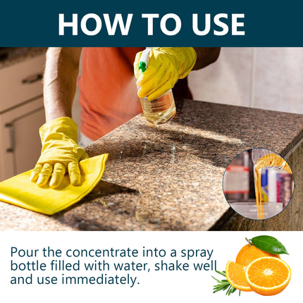 Multi-Purpose Cleaning Concentrate, Kitchen Heavy Oil Stains Black Scale Detergent For Range Hoods