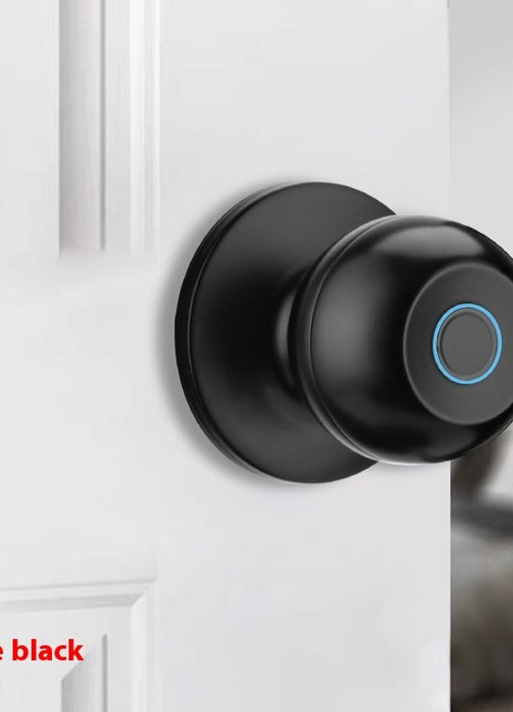 Smart Round Door Lock Ball Lock Household Smart Lock One Hold Open Fingerprint Lock