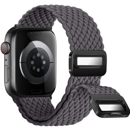 Magnetic Buckle Woven Loop Integrated Strap