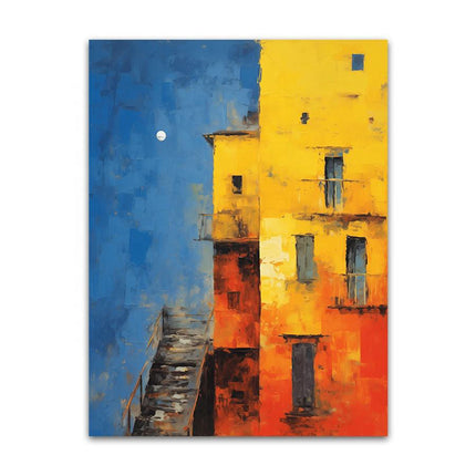 Handmade Oil Painting Canvas Wall Art Decoration Modern Abstract For Home Living Room Decor Entrance Architecture Landscape Niche Art Installation Rolled Frameless Unstretched Painting