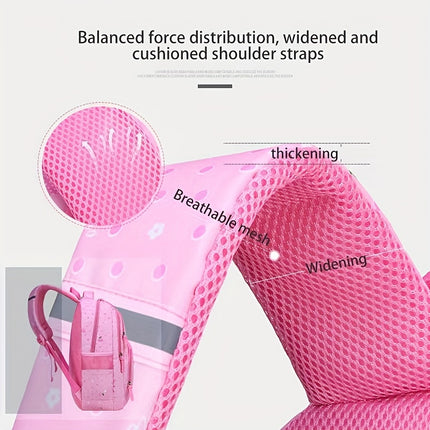 Teenage Girls' Backpacks, Sweet Princess-Style Double Shoulder Bags, Lightweight School Bags for Girls