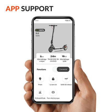 5TH WHEEL Electric Scooter for Adults | 350W 25Km/H Compliant with FR Standards