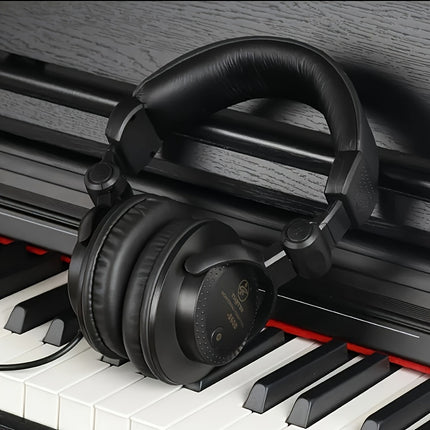 Headphones: Foldable Over-Ear Stereo Earphones for Piano