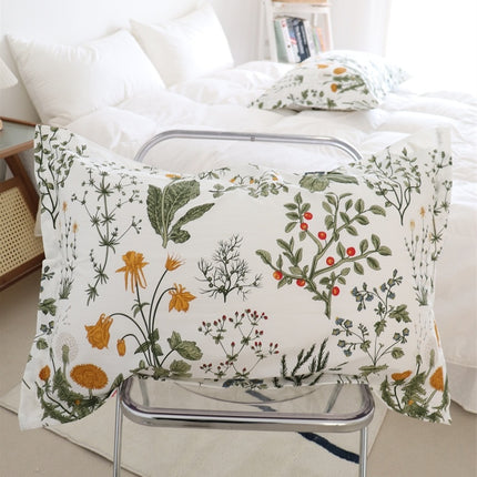 Dandelion Floral Pure Cotton Bed Sheets