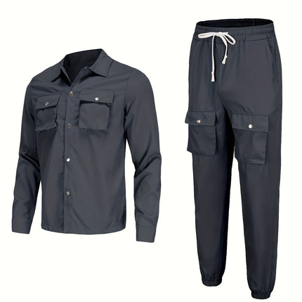 New European and American Cross-border Casual Sports Trendy Fashion Suit