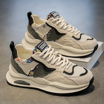 Men's Casual Sneakers, Fashionable, Lightweight, Versatile, Comfortable, Trendy, Streetwear