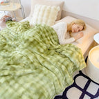 Quiet Green / 29.53inch*41.34inch (Please purchase with caution if buying a pet blanket)