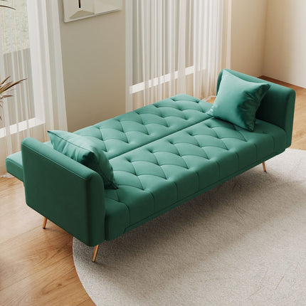 Sofa, American Retro Velvet, Suitable for Small Living Room, Bedroom, Office