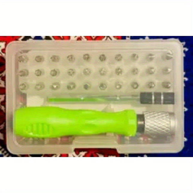 32 in 1 Precision Screwdriver Set - Home Essential  Portable - Mini Magnetic Phillips Flathead