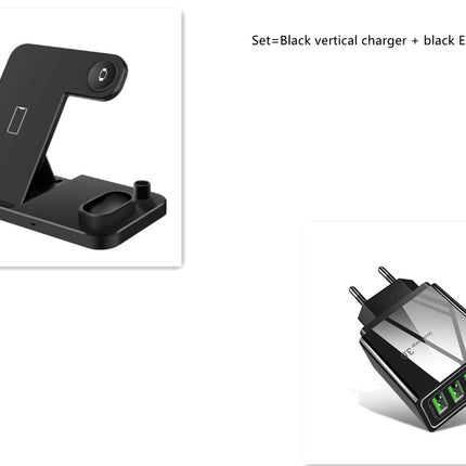 4 in 1 Wireless Charger Qi 10W Fast Charging