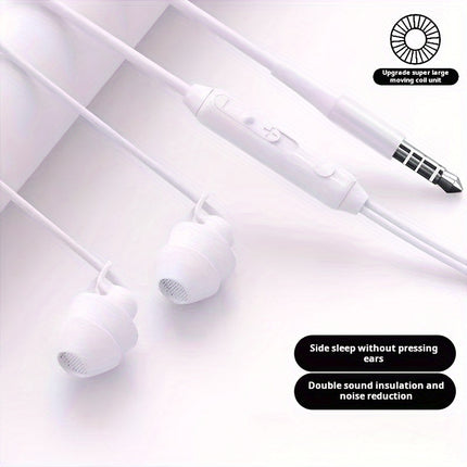 Wireless ASMR Sleep In-Ear Headphones with Noise Cancellation, High Sound Quality, and Microphone