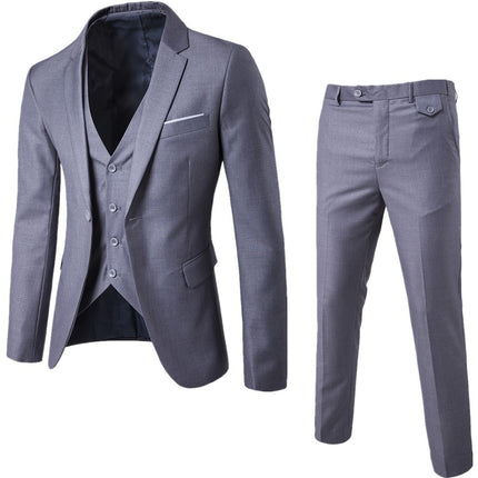 Men's Suit Set Two-piece Korean Style