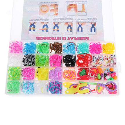 Colorful hand woven educational toys