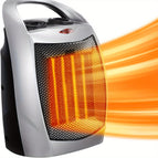 Silver-Handle-Ceramic Heater