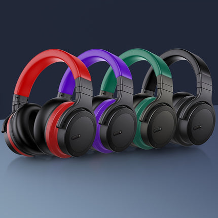 Wireless Headphones with Active Noise Cancelling, Rich Bass, Clear Calls, 30 Hours Playtime