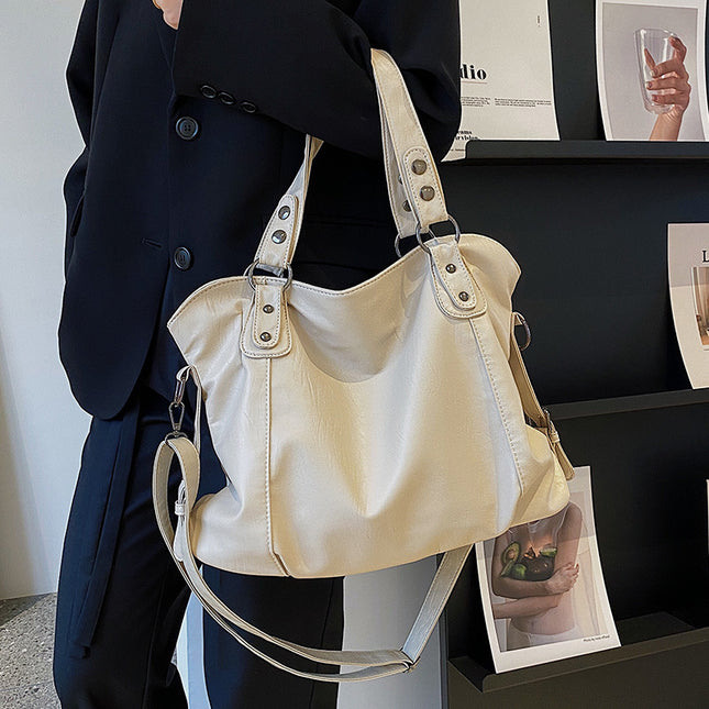 Crossbody Casual One Shoulder Tote Bucket Bag