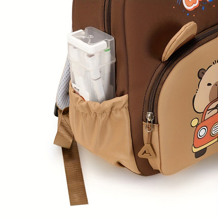Backpack Suitable for Boys & Girls 3-6 Years - Lightweight Backpack with Cute Capybara