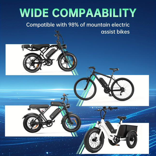36V Electric Bicycle Battery, 36V 20Ah EBike Battery, Suitable For Various Motors Such As BAFANG