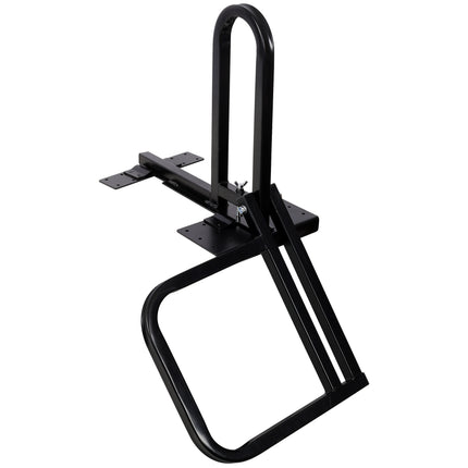 Foldable Pickup Truck Tailgate One-Step Ladder - Universal Fit. Drilling Hex Screws for Easy Install. Load Capacity: 300 LBS. Serves To Secure Items In Truck Bed
