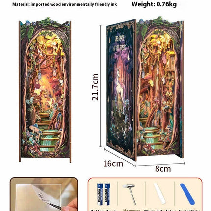 DIY Assembly Of Handmade Model Building Blocks