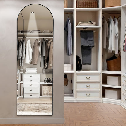 Full Length Mirror For Bedroom Decor, 59"x16", Full Body Standing Floor Mirror With Stand