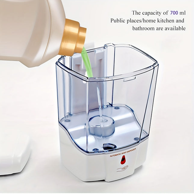 23.67oz Automatic Sensing Soap Dispenser for Washing Mobile Phones and Disinfection, Contactless