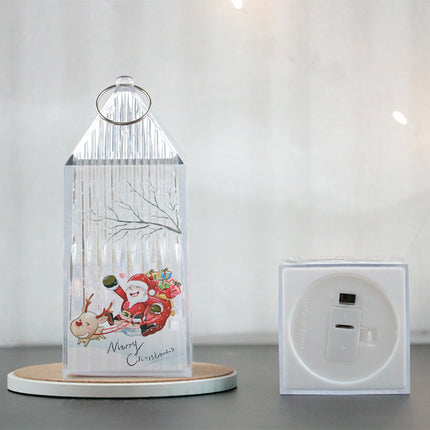 Christmas Portable LED Glowing Night Lights Decoration Ornaments