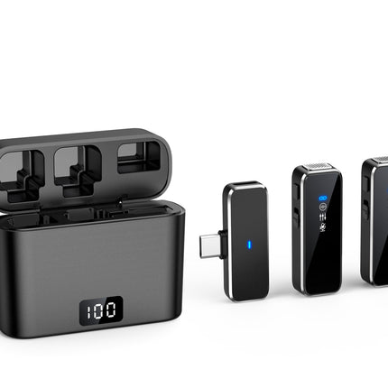 Wireless Collar Clip Microphone Noise Reduction