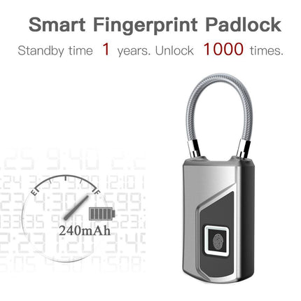 Bicycle Fingerprint Intelligent Anti-theft Lock