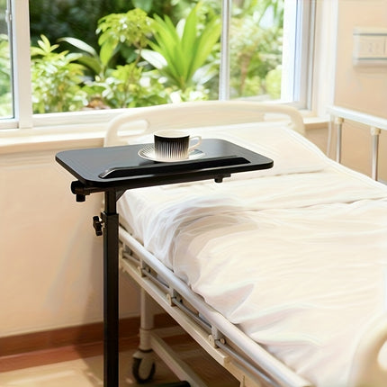 Bedside Nursing Table - A Raising And Folding Hospital Bed Table Designed For Health Care