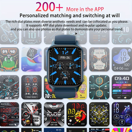 Smart Watch (Make/Answer Call), 4.7cm BT Calling for Women Men, Fitness Tracker Watch for iPhone And Andriod