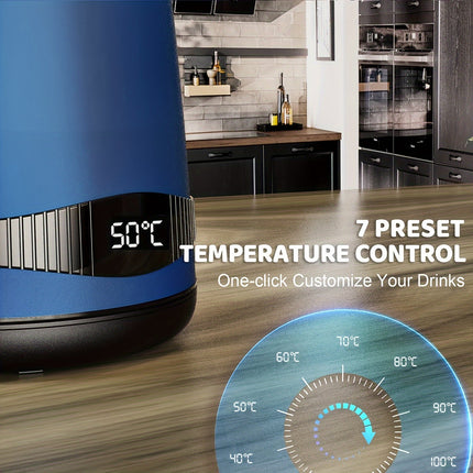 Kettle with Temperature Control Featuring 7 Heat Settings And an LED Display