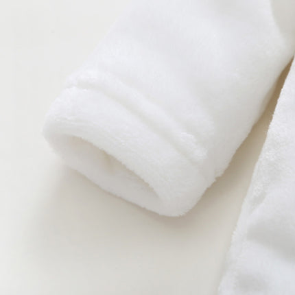 Children's Double-sided Flannel Children's Foot And Velvet Thick Warm Home Set